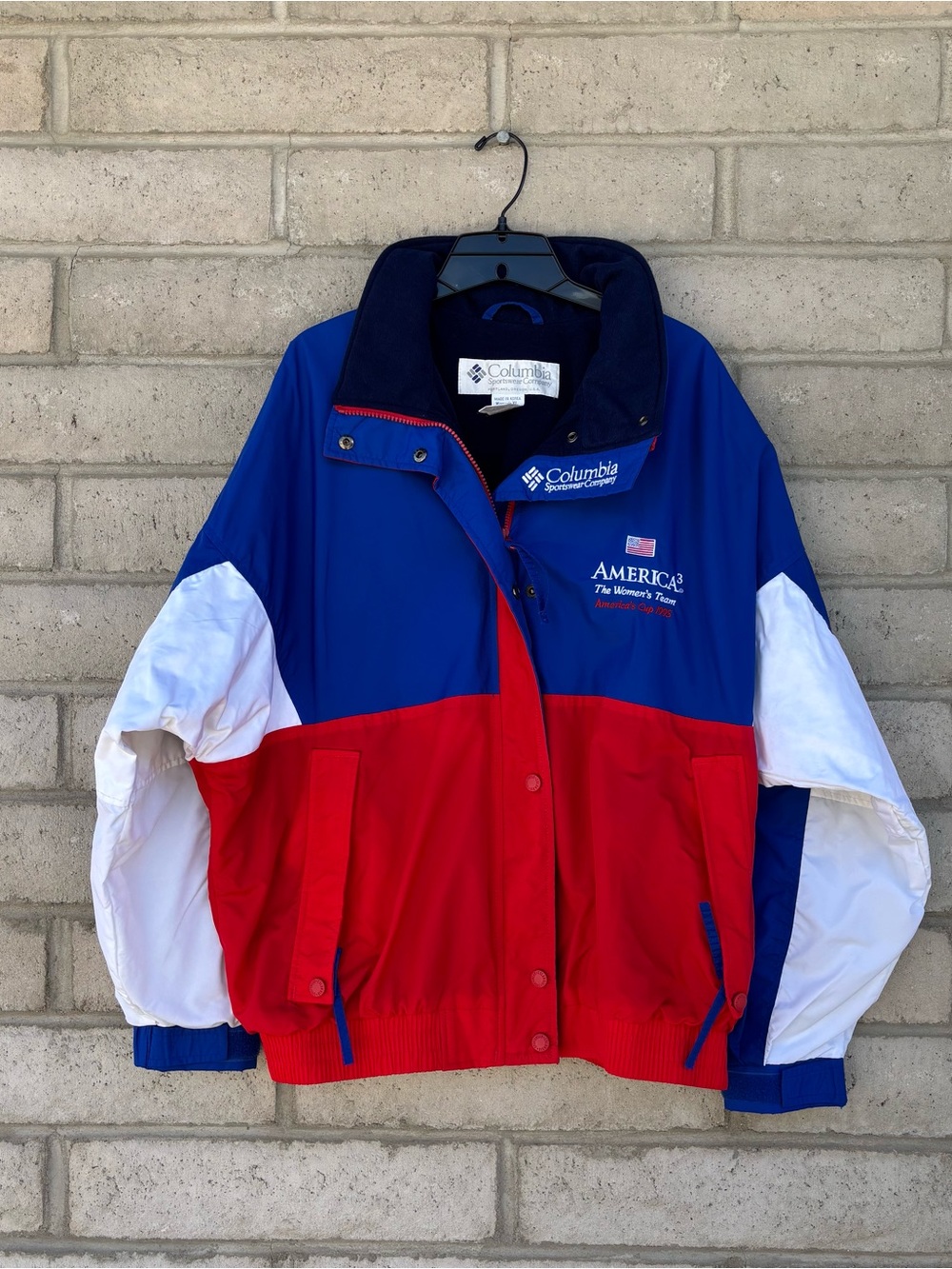 Columbia Sportswear Jacket America3 Women's Team Americas Cup 1995 XL
